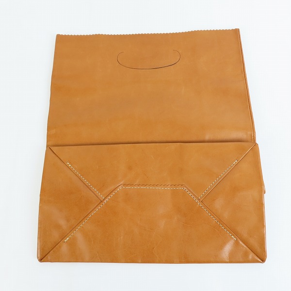 実際に弊社で買取させて頂いたBEAMS PLUS/ビームスプラス 栃木レザー クラッチバッグの画像 1枚目