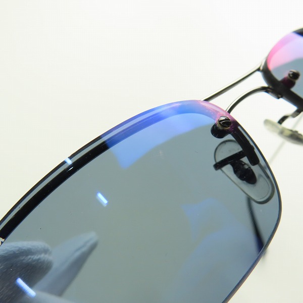 実際に弊社で買取させて頂いたRayBan/レイバン ラップアラウンド セミリムサングラス  RB3174-004/6Pの画像 7枚目