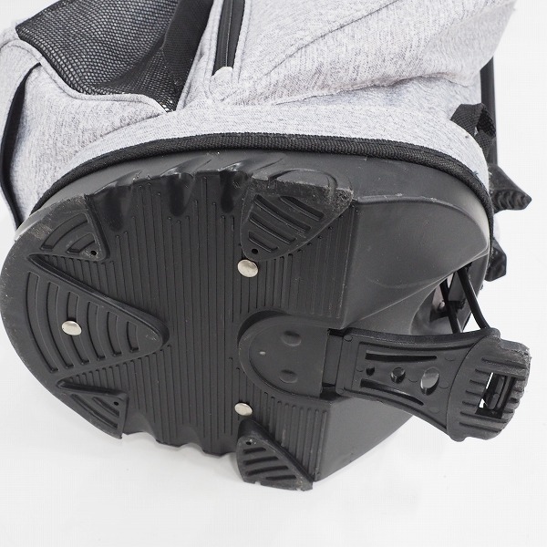 実際に弊社で買取させて頂いたOAKLEY/オークリー ゴルフ 921398JP 9.5型 6分割スタンド式キャディバッグ グレーｘブラックの画像 7枚目