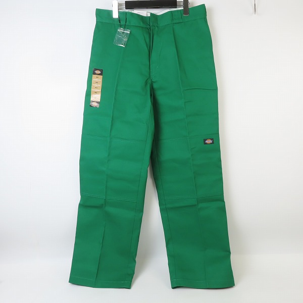 実際に弊社で買取させて頂いた【未使用】Dickies/ディッキーズ  Twill Work Pants/ルーズフィット ツイル ワークパンツ グリーン/34