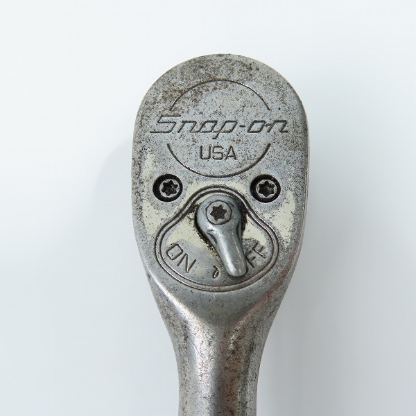 実際に弊社で買取させて頂いた【ジャンク】SNAP-ON/スナップオン 3/8 旧グリップ ラチェットハンドル/F836の画像 3枚目
