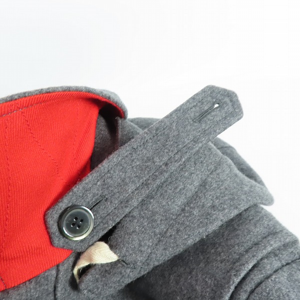 実際に弊社で買取させて頂いたPaul Smith/ポールスミス ウール ダッフルコート PP-BG-44890/Lの画像 6枚目