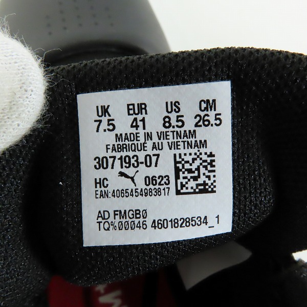 実際に弊社で買取させて頂いた【未使用】PUMA×FERRARI/プーマ×フェラーリ ドリフトキャット Decima 2023 スニーカー 307193-07/26.5の画像 5枚目