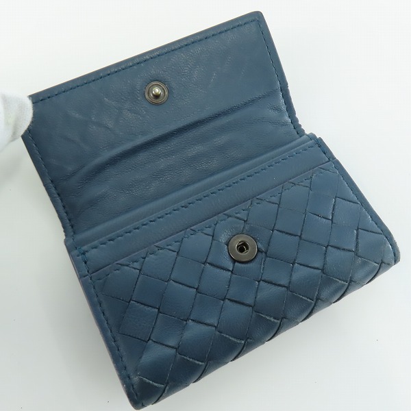 実際に弊社で買取させて頂いたBOTTEGA VENETA/ボッテガヴェネタ イントレチャート コインケース/小銭入れ レザーの画像 3枚目