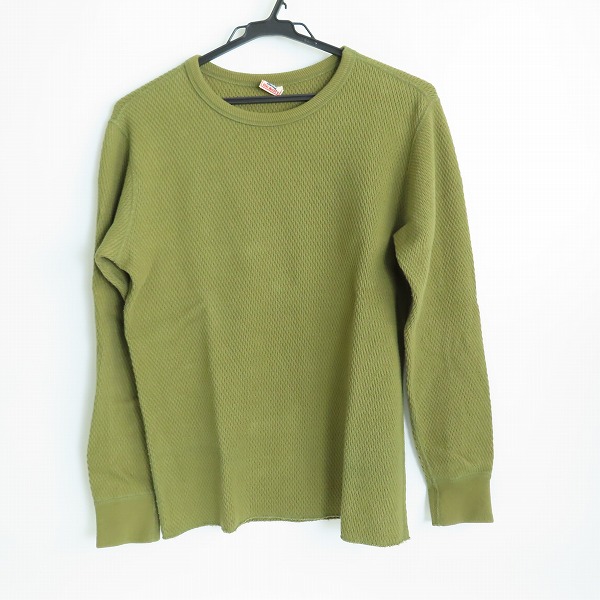 実際に弊社で買取させて頂いたThe REAL McCOY'S/リアルマッコイズ コットン 長袖Tシャツ カーキ系 M