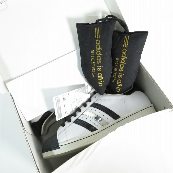 未使用】adidas/アディダス スーパースター miadidas mi superstar 80s