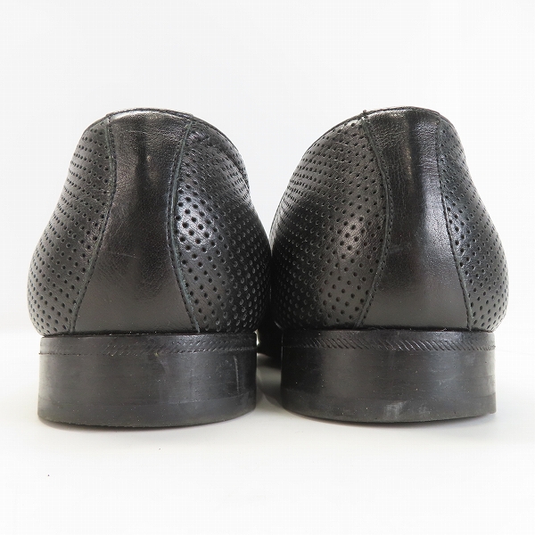 実際に弊社で買取させて頂いたGIORGIO ARMANI/ジョルジオアルマーニ パンチングレザーシューズ 43の画像 1枚目