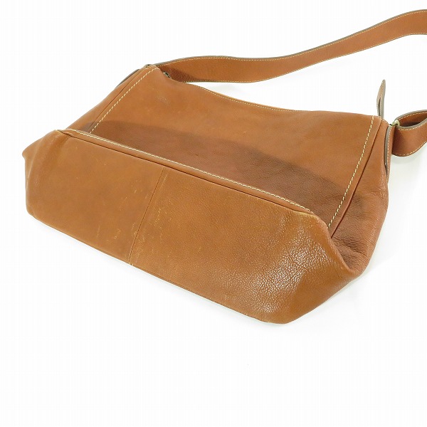 実際に弊社で買取させて頂いた土屋鞄製造所/ツチヤカバン Tone/トーン オイルヌメ ソフトルーズショルダーバッグの画像 3枚目