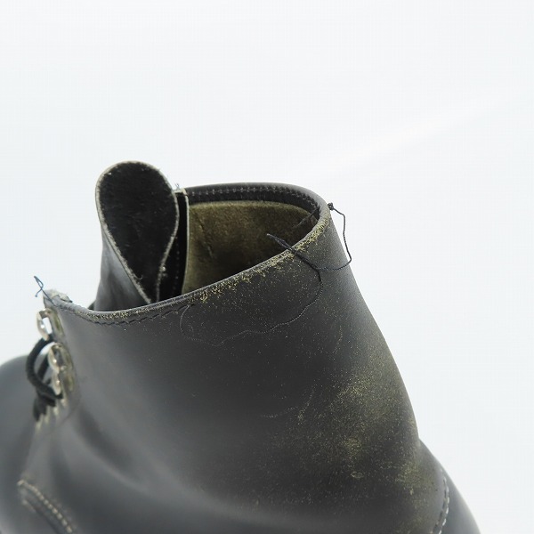 実際に弊社で買取させて頂いたRED WING/レッドウィング 新四角犬タグ 黒 8165 10Dの画像 7枚目