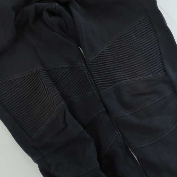 実際に弊社で買取させて頂いたBALMAIN/バルマン スウェット バイカーパンツ S7H5583J012/Mの画像 8枚目