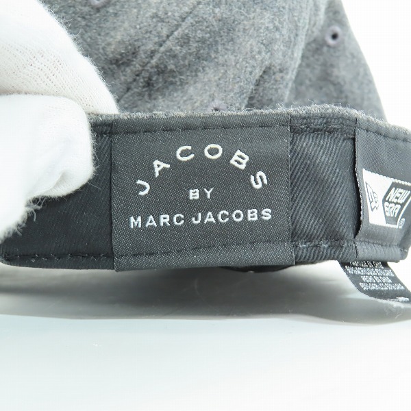 実際に弊社で買取させて頂いたMARC JACOBS×NEW ERA/マークジェイコブス×ニューエラ ウール キャップ/7-3/8の画像 7枚目