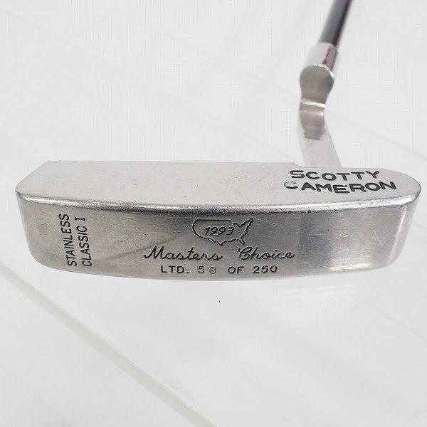 実際に弊社で買取させて頂いたSCOTTY CAMERON/スコッティキャメロン CLASSIC Ⅰ Master’s Choice/クラシック1マスターズチョイス  パター 34.125inの画像 5枚目