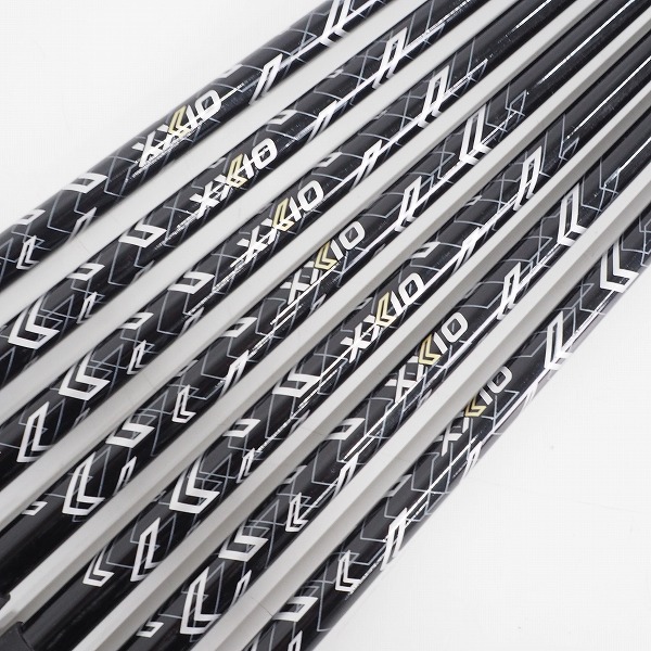 実際に弊社で買取させて頂いた【シャフトのみ】DUNLOP/ダンロップ XXIO/ゼクシオ MP1100 アイアン用シャフト 7本セット FLEX:Rの画像 1枚目