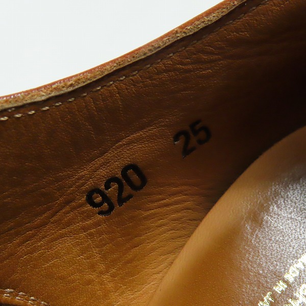 実際に弊社で買取させて頂いたSCOTCH GRAIN/スコッチグレイン ODESSA II/オデッサ ストレートチップ ビジネスシューズ 920/25の画像 5枚目