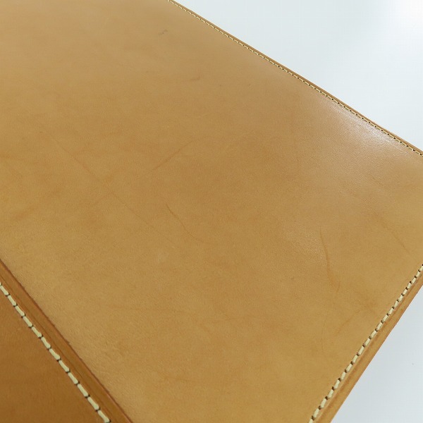実際に弊社で買取させて頂いた土屋鞄製造所/ツチヤカバン ノートカバー/手帳ケース ブラウンの画像 5枚目