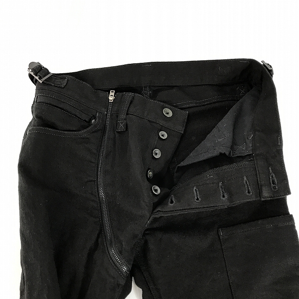 実際に弊社で買取させて頂いたIF SIX WAS NINE/イフシックスワズナイン 切り替え　スキニーデニム/30の画像 4枚目