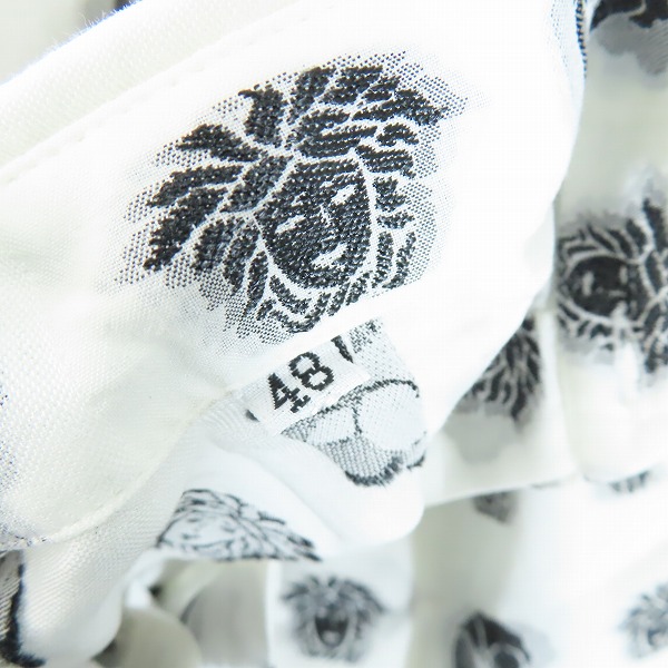 実際に弊社で買取させて頂いたGIANNI VERSACE/ジャンニヴェルサーチ 総柄長袖シャツ/48の画像 4枚目