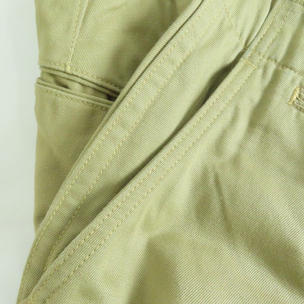 実際に弊社で買取させて頂いたThe REAL McCOY'S/リアルマッコイズ U.S.ARMY KHAKI TROUSERS アーミー トラウザー 30の画像 7枚目