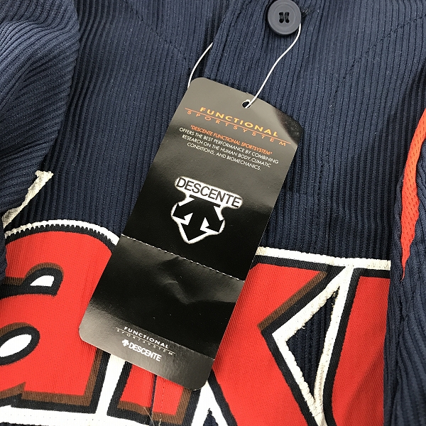 実際に弊社で買取させて頂いた【未使用】DESCENTE×BEAMS/デサント×ビームス 東京ヤクルトスワローズ レプリカユニフォーム #19 石川雅規 DYS-0602/FREEの画像 5枚目