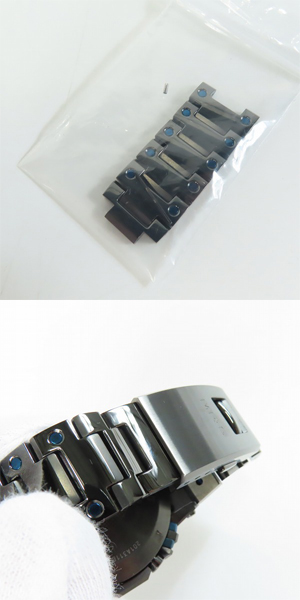 実際に弊社で買取させて頂いた【保証期間内】G-SHOCK/Gショック MR-G 青墨 タフソーラー/Bluetooth搭載 腕時計 MRG-B5000BA-1JRの画像 8枚目