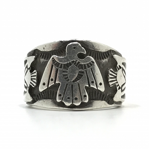 実際に弊社で買取させて頂いたTHE FLAT HEAD/フラットヘッド サンダーバード リング 17.5号の画像 1枚目