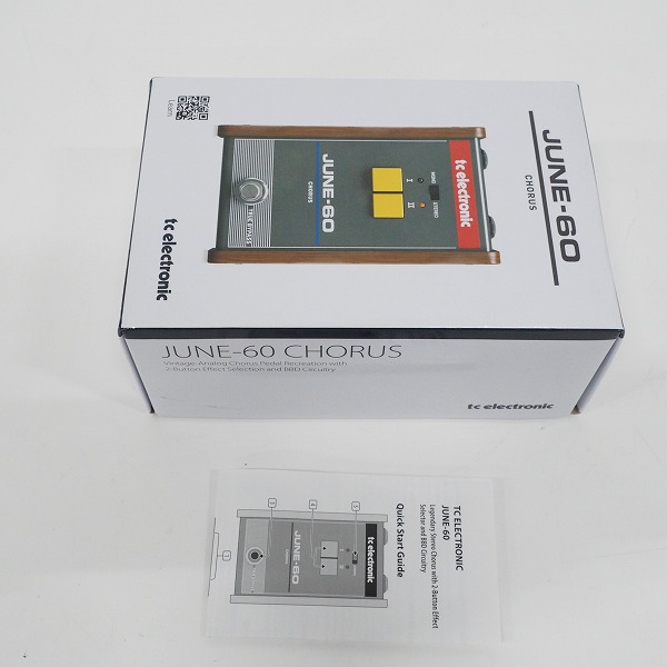 実際に弊社で買取させて頂いた【美品】tc electronic/ ティーシーエレクトロニック JUNE-60 CHORUS コーラス エフェクター/動作確認済の画像 7枚目