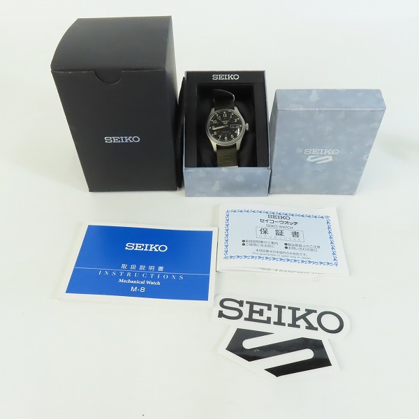 実際に弊社で買取させて頂いたSEIKO/セイコー セイコー5 腕時計 自動巻き スポーツ タン メカニカル フィールドウォッチ SBSA201 4R36-13P0 の画像 6枚目
