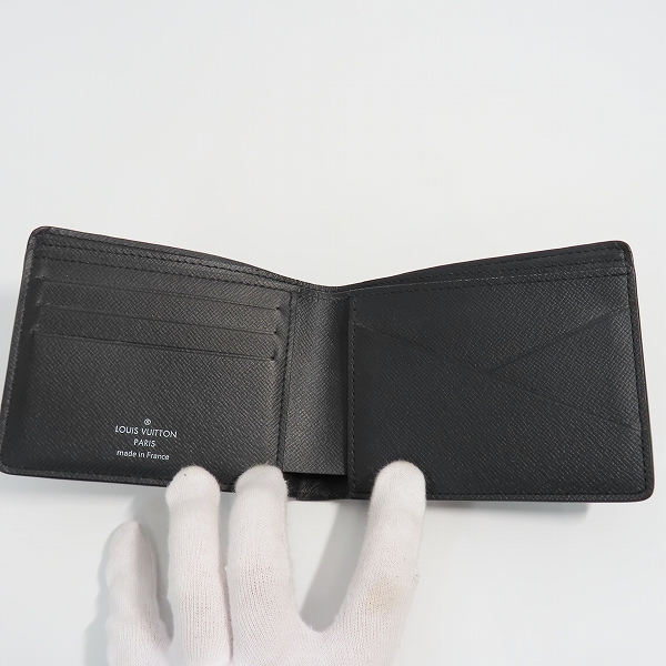 実際に弊社で買取させて頂いたLOUIS VUITTON/ルイヴィトン ポルトフォイユ ミュルティプル エクリプス 二つ折り財布 M81847の画像 3枚目