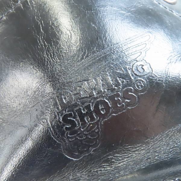 実際に弊社で買取させて頂いたRED WING/レッドウィング 刺繍羽根タグ アイリッシュセッター レザー ブーツ 8130/9Dの画像 8枚目