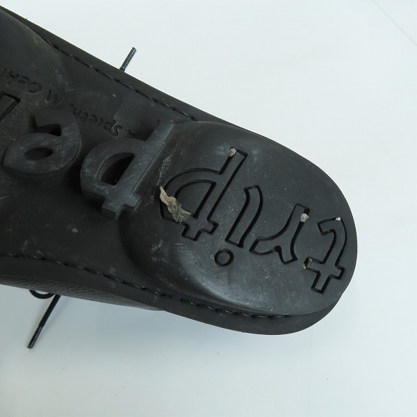 実際に弊社で買取させて頂いたtrippen/トリッペン Moor black レザーシューズの画像 6枚目