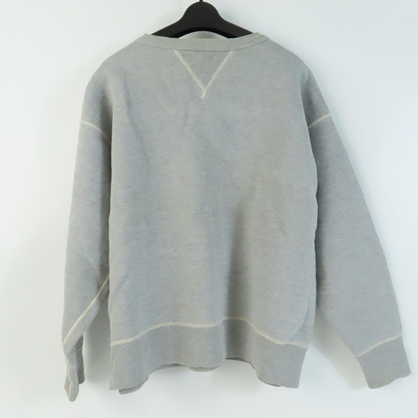 実際に弊社で買取させて頂いたTHE REAL McCOY'S/リアルマッコイズ 両面V スウェット/Lの画像 1枚目