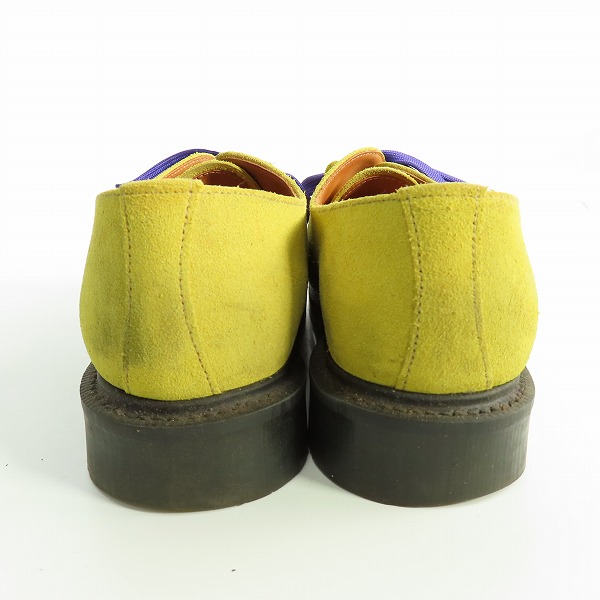 実際に弊社で買取させて頂いたGEORGE COX ×KAIKO/ジョージコックス Gibson/ギブソン ラバーソール シューズ ブラック 12030/6.5の画像 1枚目