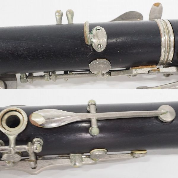 実際に弊社で買取させて頂いた【使用感有り】BUFFET CRAMPON/ビュッフェ・クランポン 型番刻印なし クラリネット ハードケース付の画像 5枚目