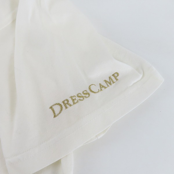 実際に弊社で買取させて頂いたDRESS CAMP×JOJO/ドレスキャンプ×ジョジョの奇妙な冒険 スワロフスキー Tシャツ 半袖 カットソー 44の画像 5枚目