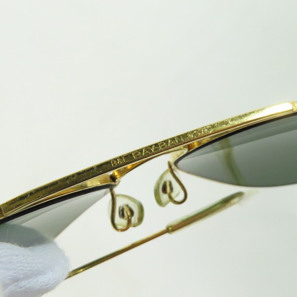 実際に弊社で買取させて頂いた【難あり】Ray-Ban/レイバン B&L/ボシュロム社製 ティアドロップ型 サングラスの画像 7枚目