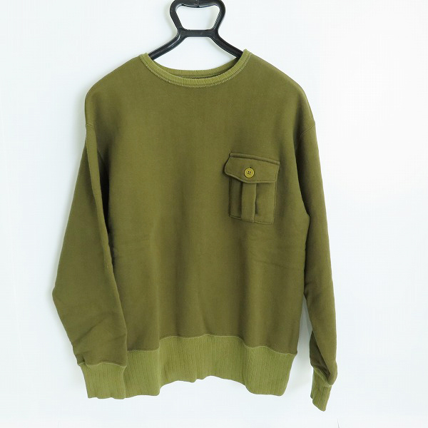 実際に弊社で買取させて頂いたThe REAL McCOY'S/リアルマッコイズ ポケット付き スウェット トレーナー M