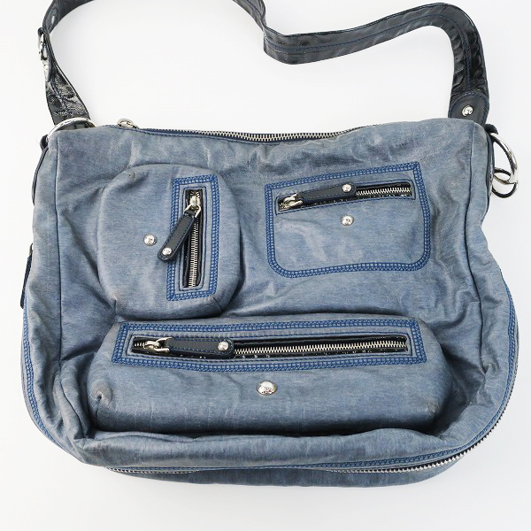 実際に弊社で買取させて頂いたTODS/トッズ デニム ショルダーバッグ