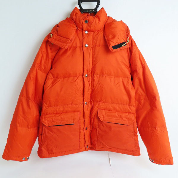 実際に弊社で買取させて頂いたSUGAR CANE/シュガーケーン 東洋エンタープライズ コンパクト ダウンジャケット オレンジ/L