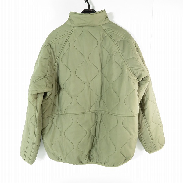 実際に弊社で買取させて頂いたALPHA INDUSTRIES/アルファインダストリーズ QUILTED COLD JACKET/キルティングジャケット TA1621-076/Lの画像 1枚目
