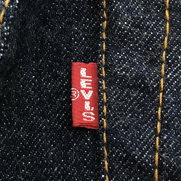 実際に弊社で買取させて頂いた【未使用】LEVIS/リーバイス 502-XX01 BIG E/ビッグ Ｅ 復刻 TALON ZIP/タロンジップ デニム 502-XX01/28の画像 3枚目