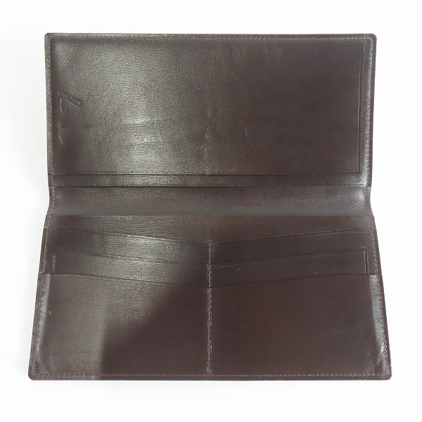 実際に弊社で買取させて頂いた土屋鞄製造所/ツチヤカバン コードバン ロングウォレット/長財布の画像 3枚目