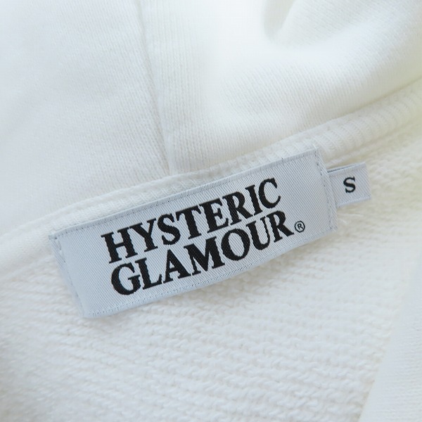 実際に弊社で買取させて頂いたHYSTERIC GLAMOUR/ヒステリックグラマー SWEET LIL'ROCK'N'ROLLER ガール プリント パーカー 0221CF04/Sの画像 2枚目
