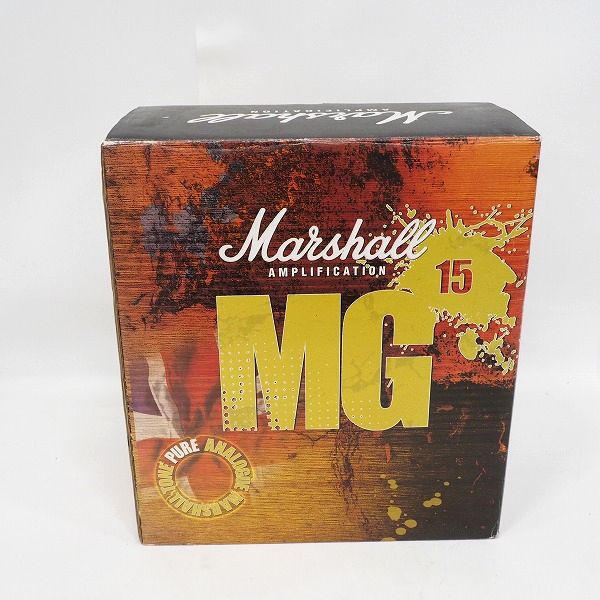 実際に弊社で買取させて頂いた★Marshall/マーシャル MG15 ギターアンプ コンボアンプ 【動作確認済】の画像 8枚目