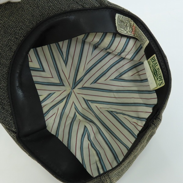 実際に弊社で買取させて頂いたThe REAL McCOY'S/リアルマッコイズ キャップ/7-3/4の画像 4枚目