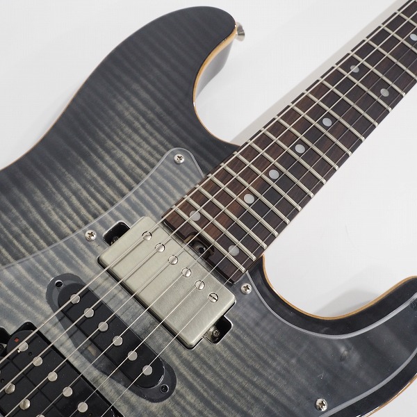 実際に弊社で買取させて頂いた★【難有り】Swing Guitar Technology/スウィングギターModern Pro Charcoal Burst 2020 エレキギター ギグケース付の画像 4枚目
