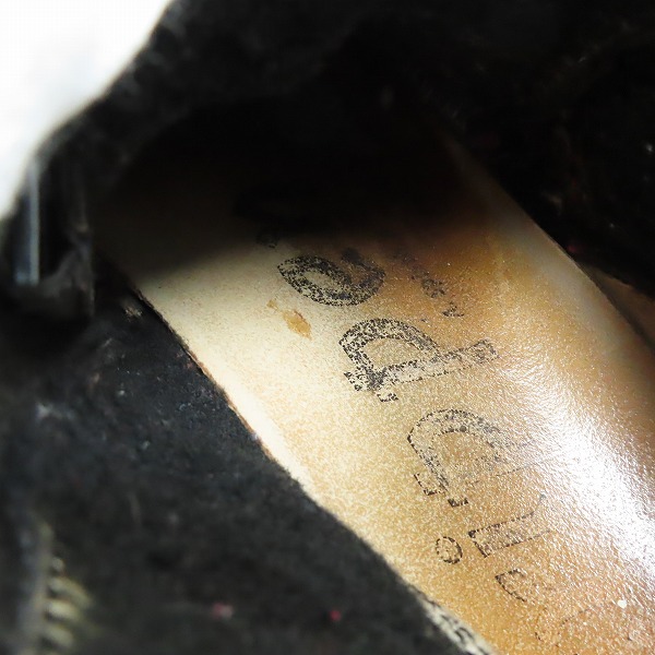 実際に弊社で買取させて頂いたtrippen/トリッペン SPACE 2ホール レザーチャッカブーツの画像 7枚目