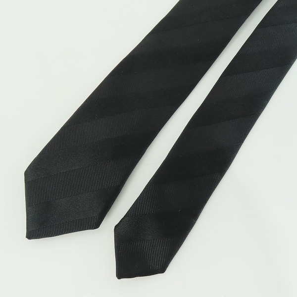 実際に弊社で買取させて頂いたPaul Smith/ポールスミス シルク混 ブラック ネクタイ の画像 1枚目