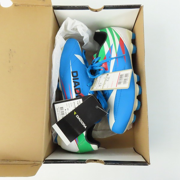 実際に弊社で買取させて頂いた【未使用】DIADORA/ディアドラ  サッカー/ジュニアスパイク トレシュー 159271/22の画像 7枚目