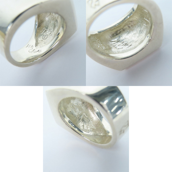 実際に弊社で買取させて頂いた【ギャラ付き】TARO WASHIMI×TRAVIS WALKER/鷲見太郎×トラヴィスワーカー キャンバスリング 18K w/アラベスク 17.5-19号の画像 6枚目