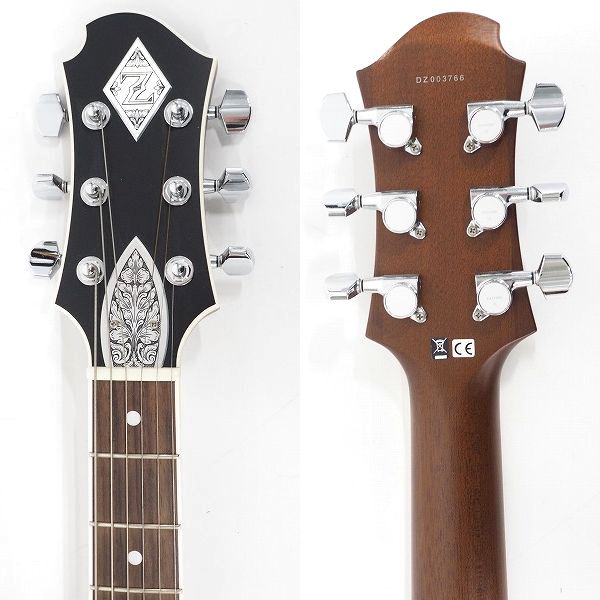 実際に弊社で買取させて頂いた★【美品】Zemaitis/ゼマイティス A24SU DC NATURAL PEARL DIAMOND エレキギター ハードケース付の画像 3枚目